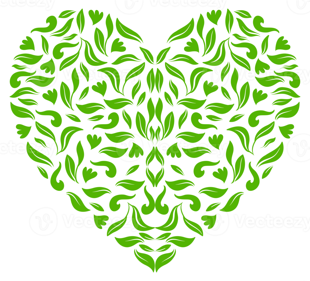 ornamentale cuore forma per nozze invito o san valentino giorno o per decorazione, ornato o grafico design elemento. formato png