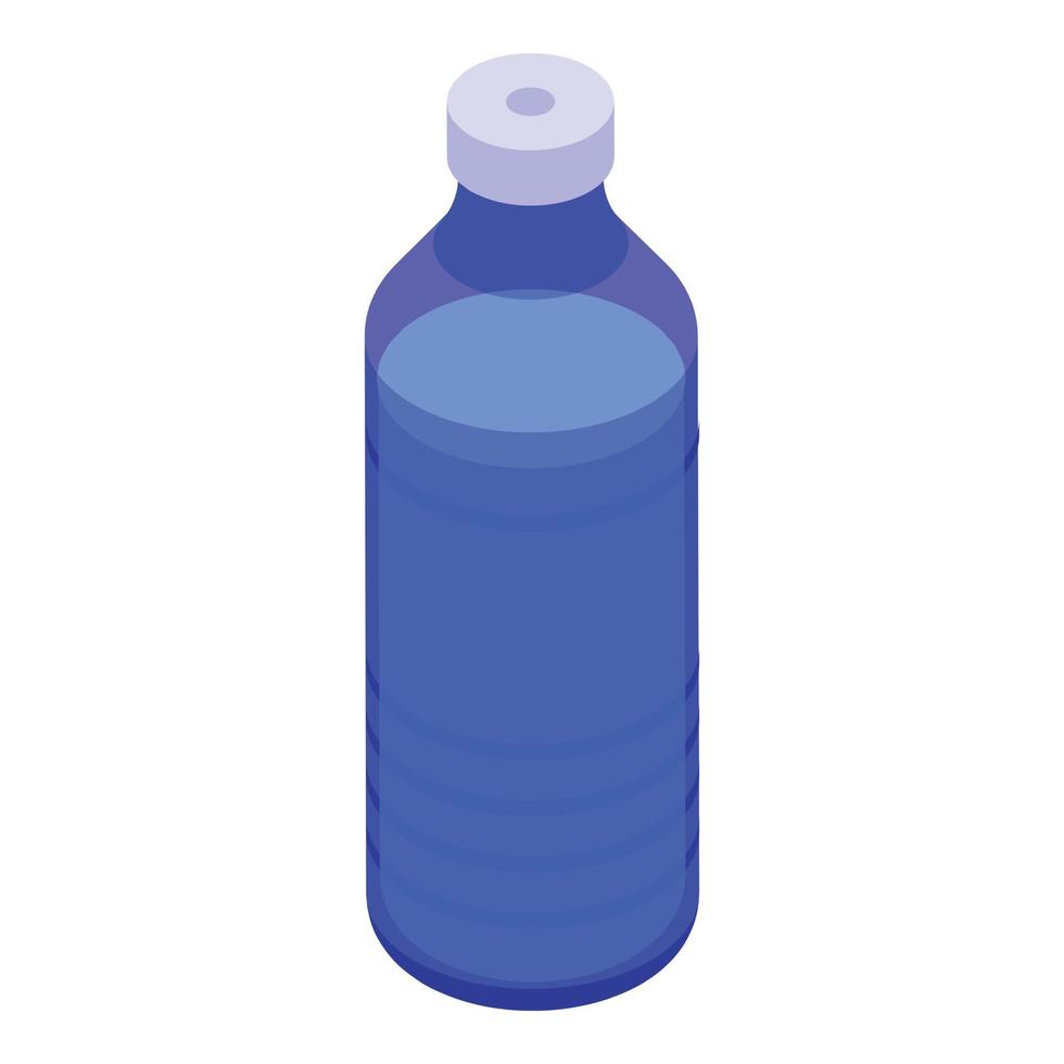 Mineral water bottle icon isometric vector. Delivery cooler vector
