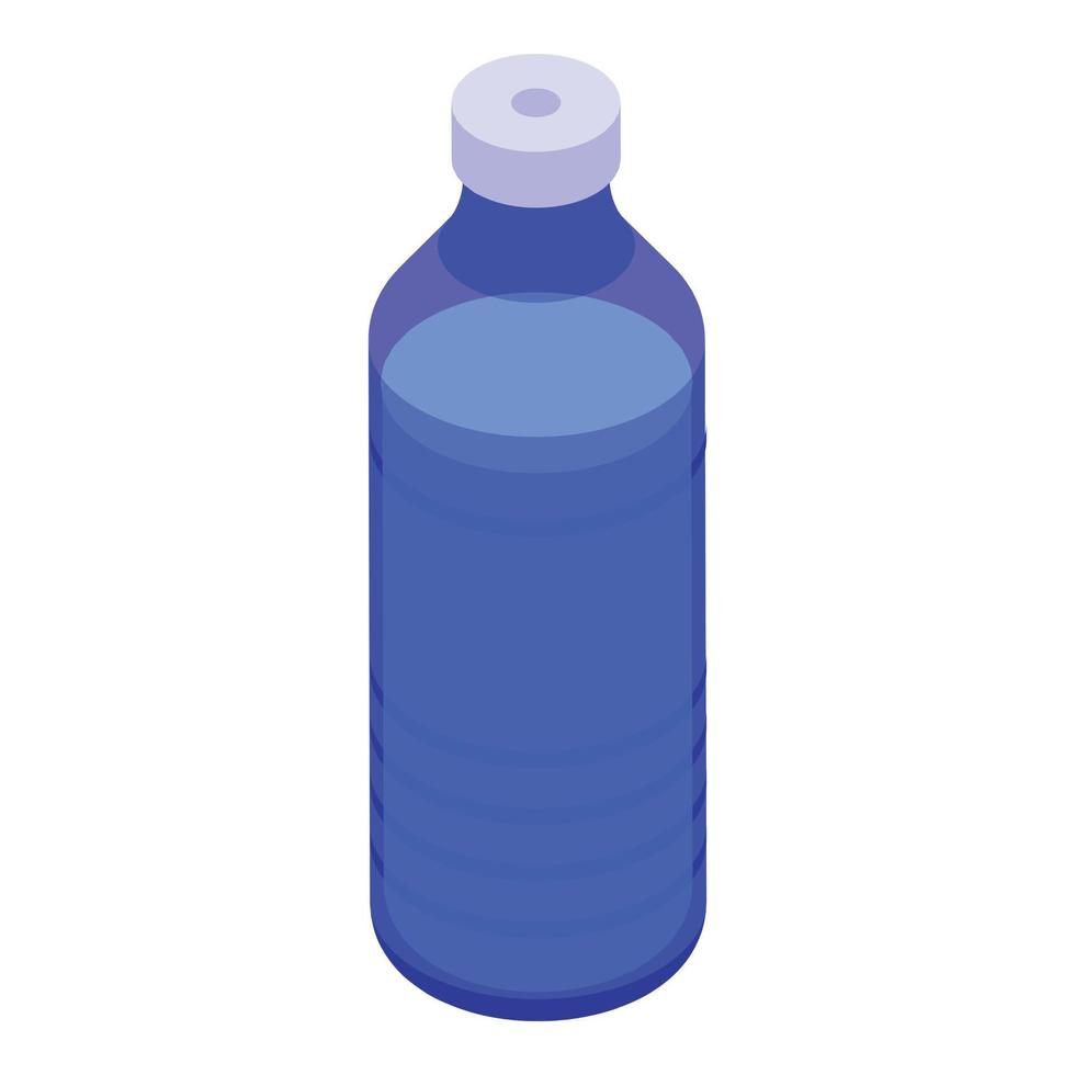 Mineral water bottle icon isometric vector. Delivery cooler vector