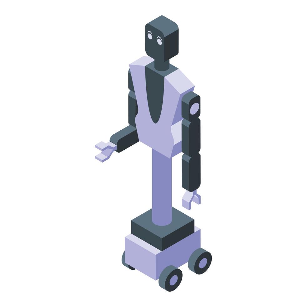 Robotics space icon isometric vector. Smart tech vector