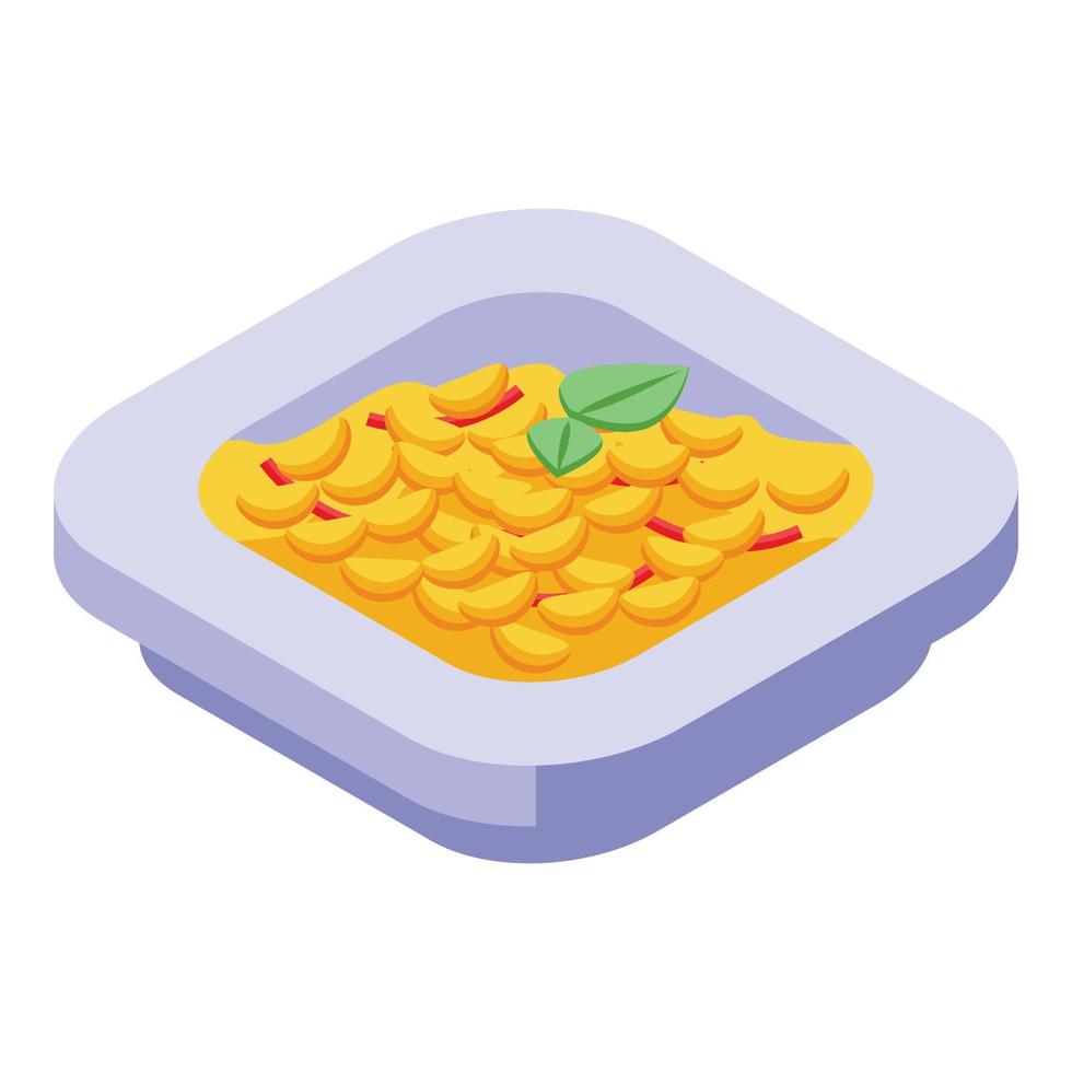 Soy diet food icon isometric vector. Vegan organic vector