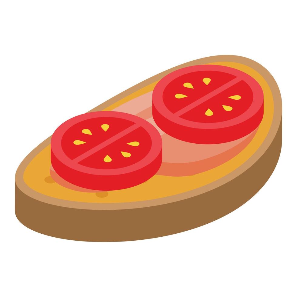 icono de sándwich de soja vector isométrico. nutrición orgánica