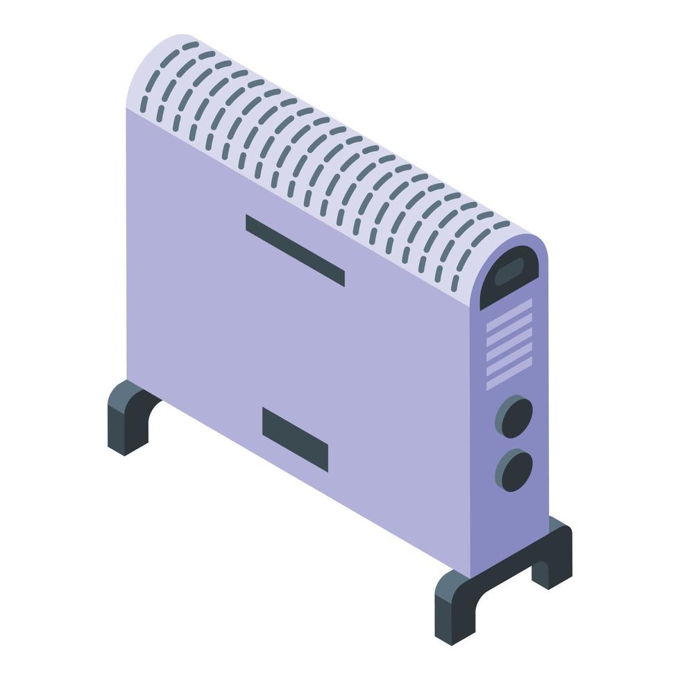 Tank convector icon isometric vector. Room radiator vector