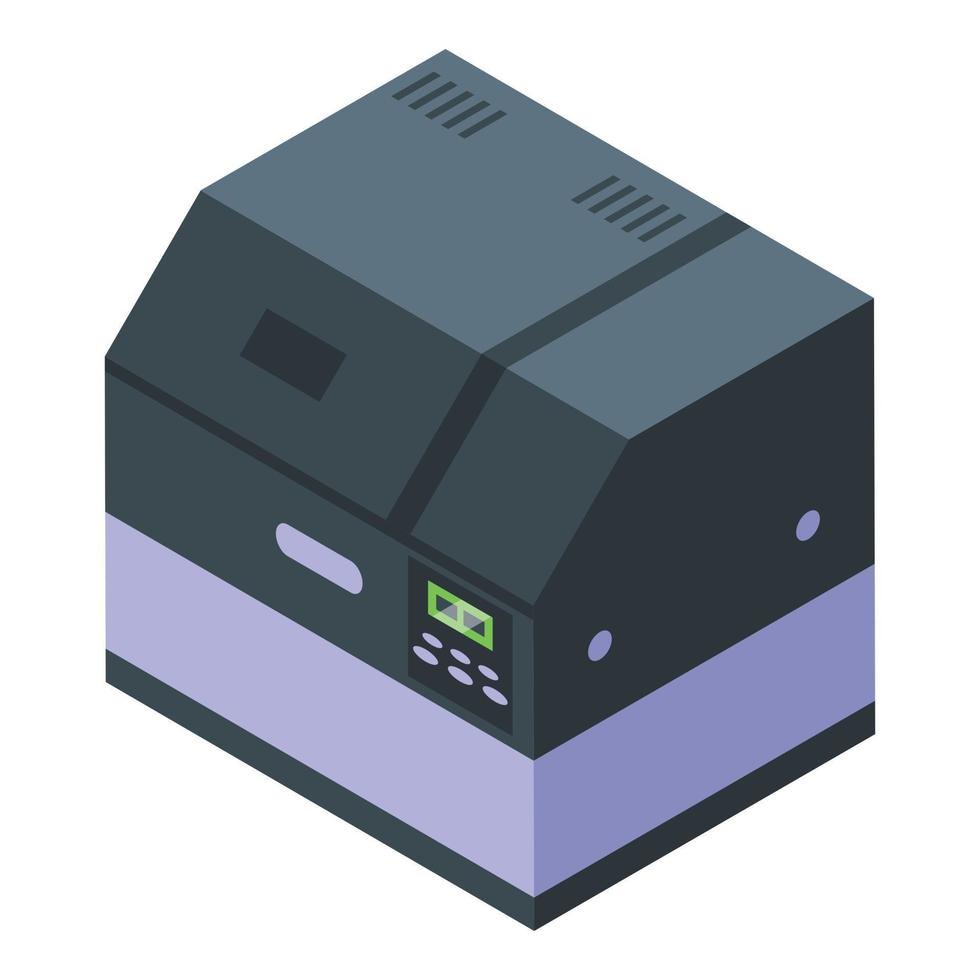 Baked bread icon isometric vector. Food machine vector