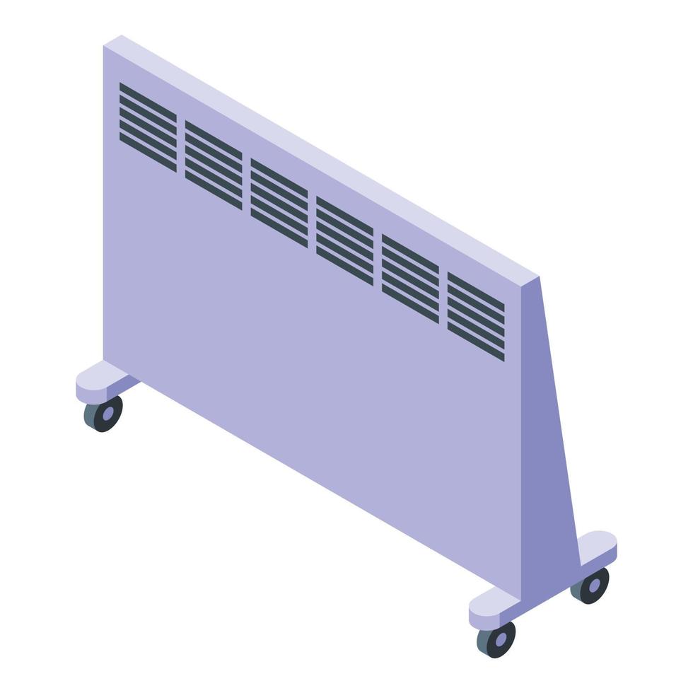 Home radiator icon isometric vector. Room energy vector