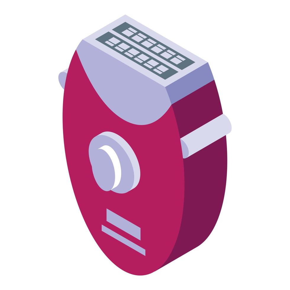 Hygiene epilator icon isometric vector. Woman skin vector