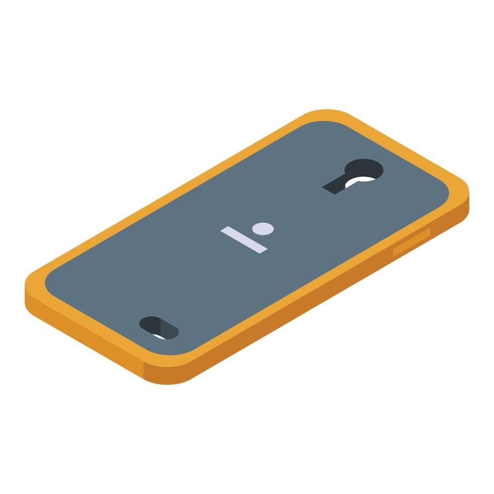 Hard case icon isometric vector. Smartphone cover vector