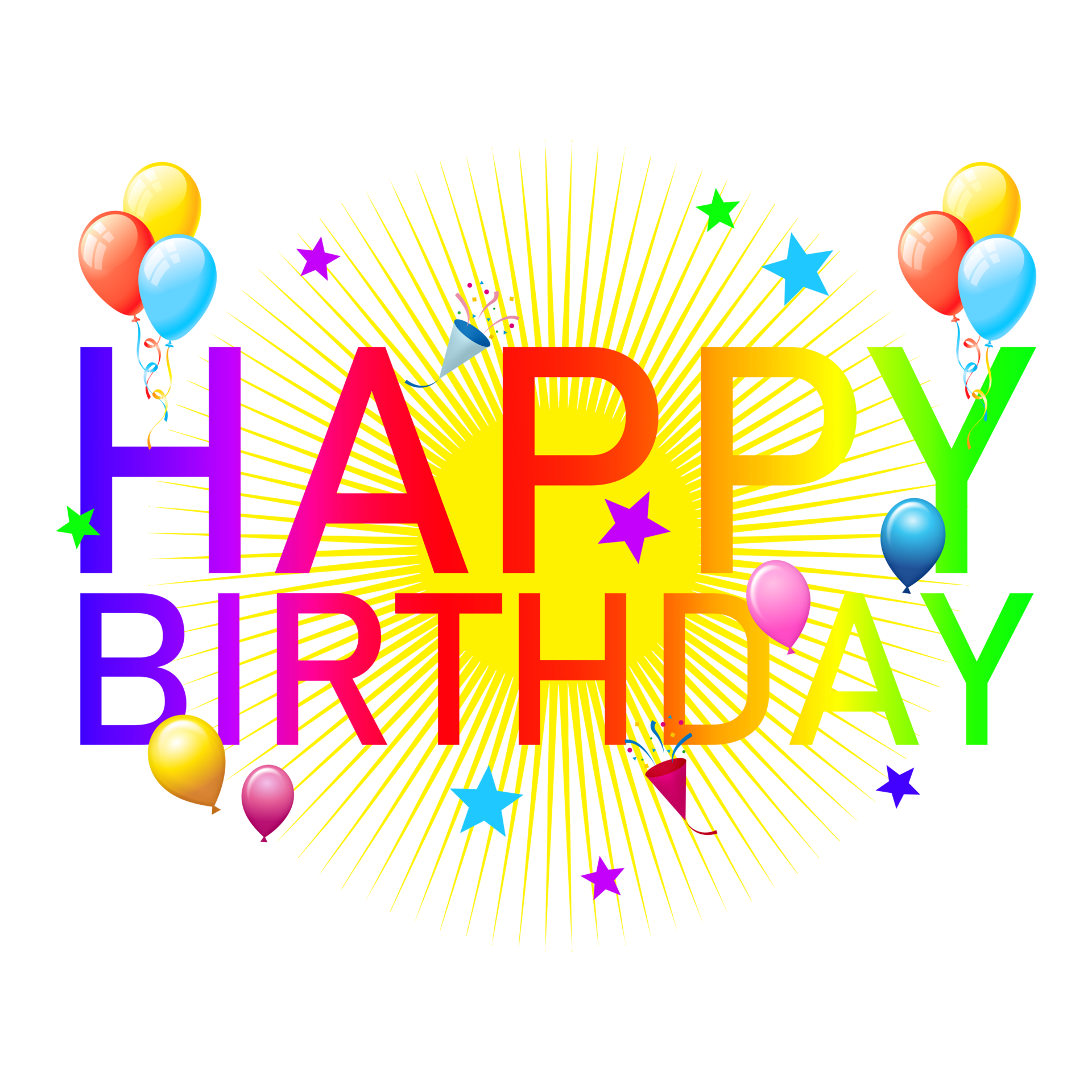 Happy Birthday Design 15117173 PNG