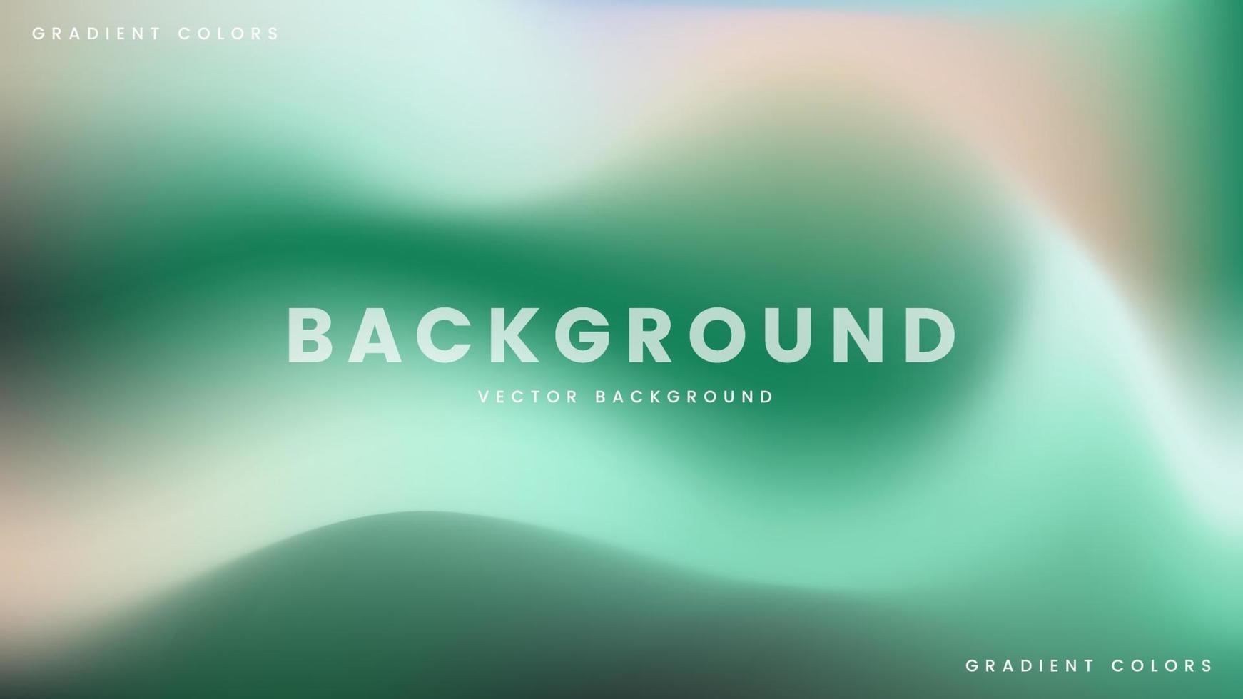 Background Abstract Modern Green Night Pastel Gradient Color vector