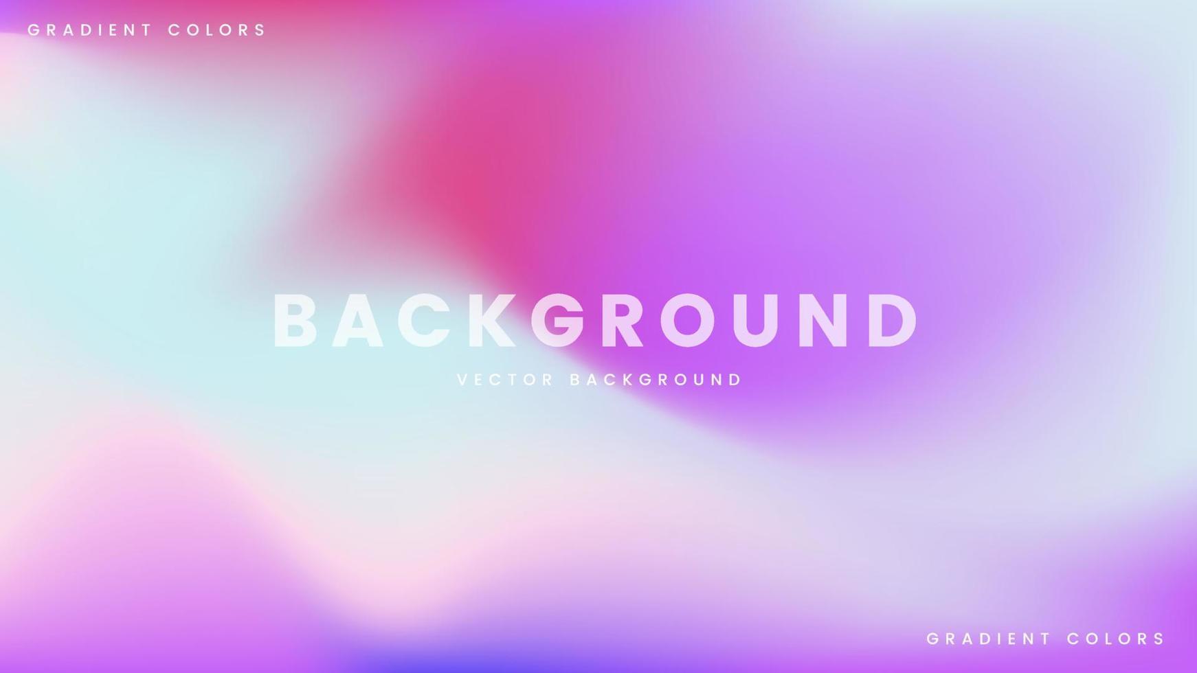 Background Gradient Beauty Color with Pink Purple White Blue vector