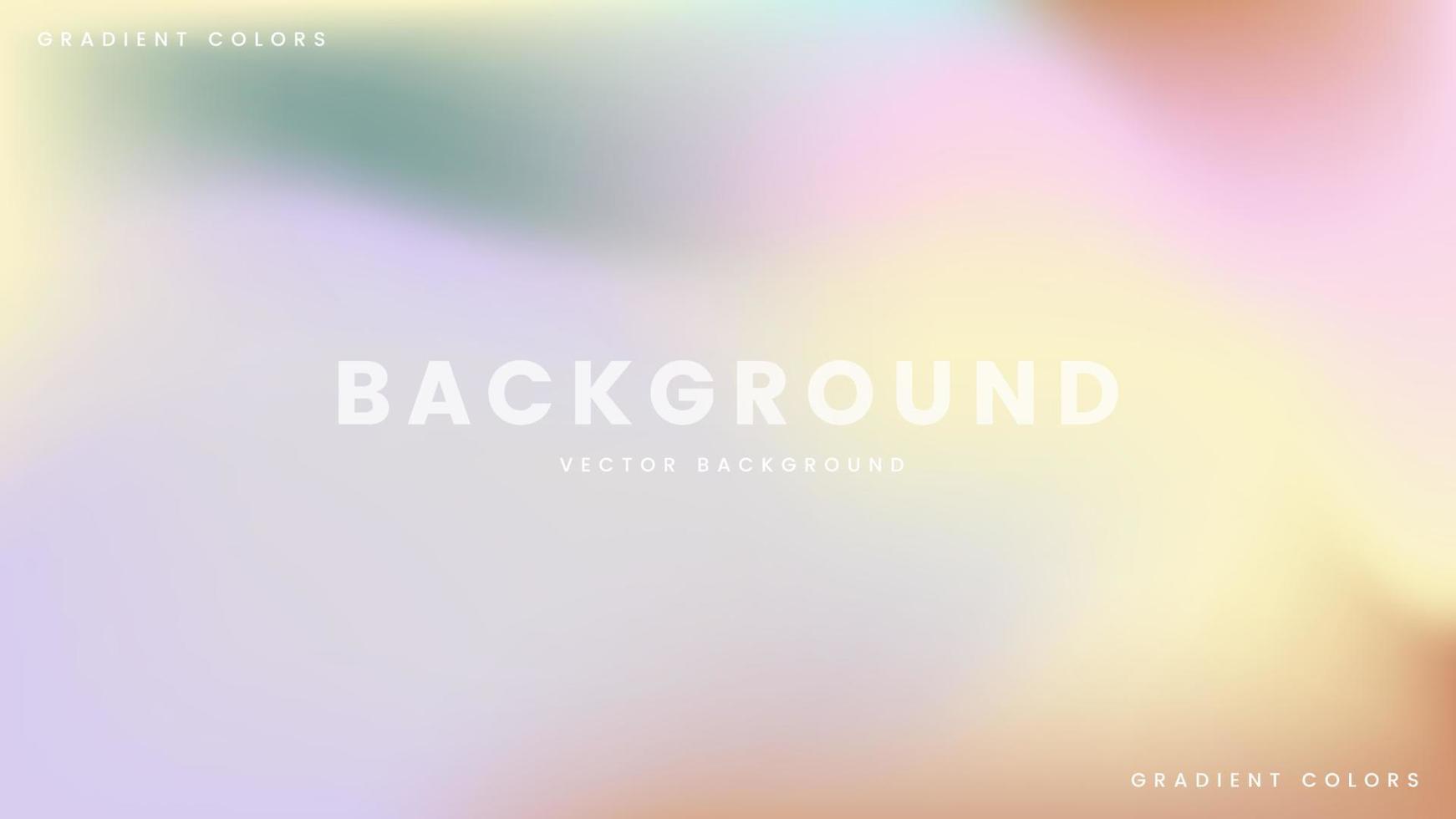 Background Gradient Pastel Desert Color with Brown Cream Purple Green vector