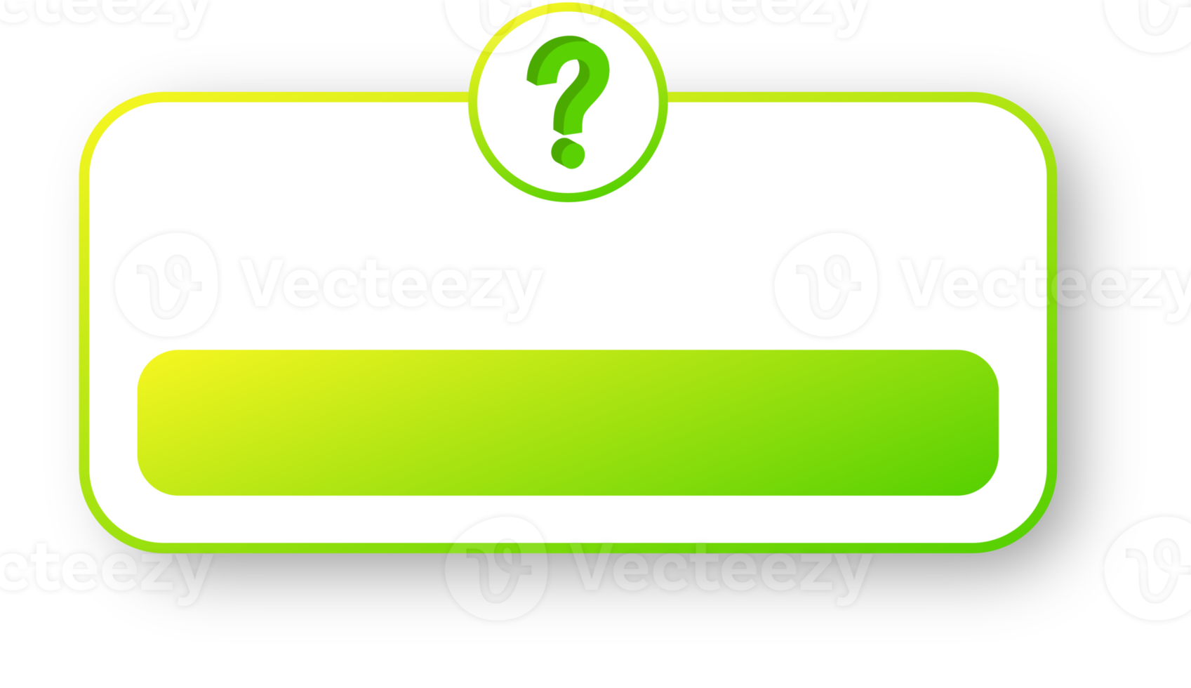 Social media question box. Ask me a question user interface design. png