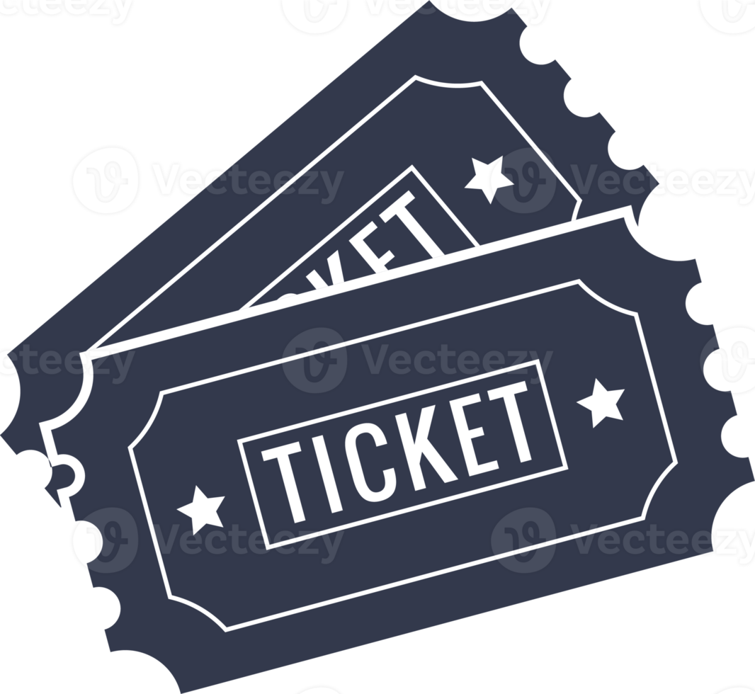 Ticket icon in grey colors. Voucher signs illustration. png