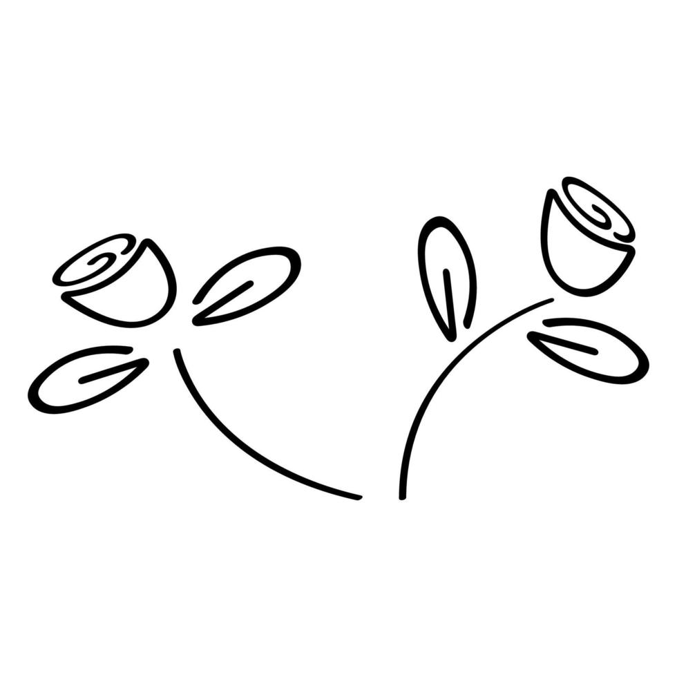 flower vector element