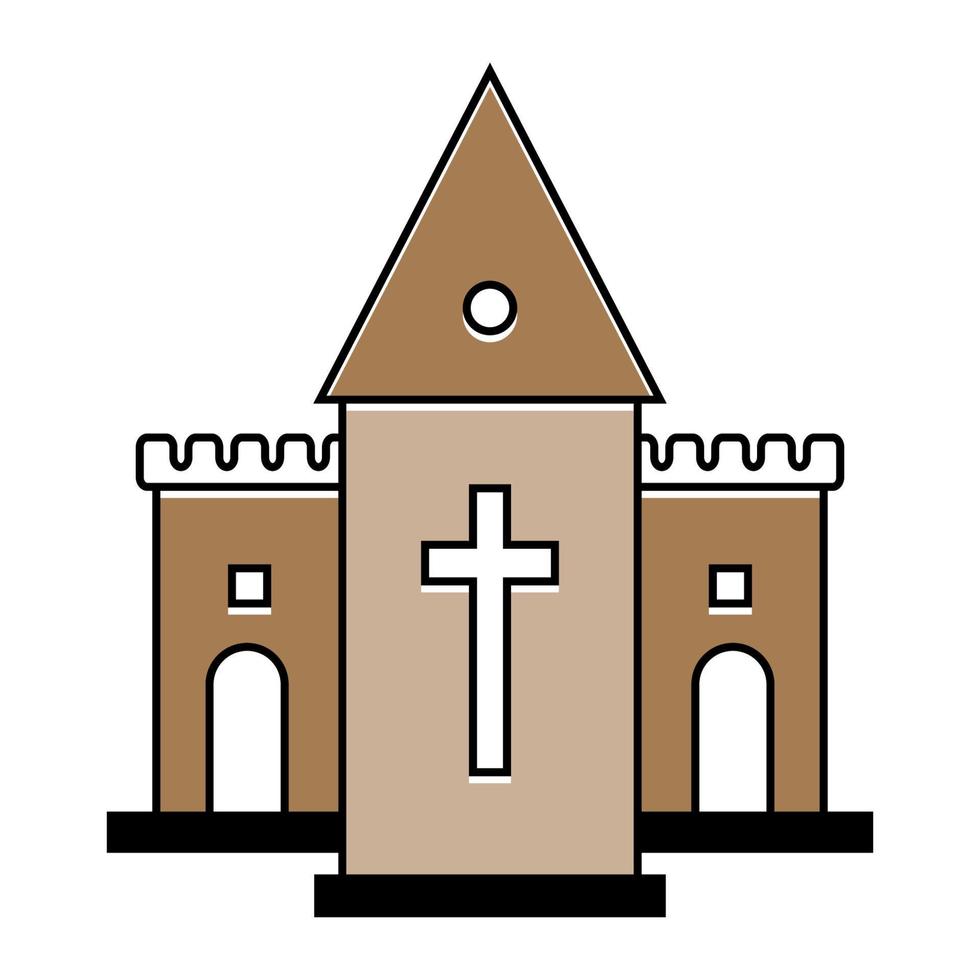 elemento de vector de iglesia