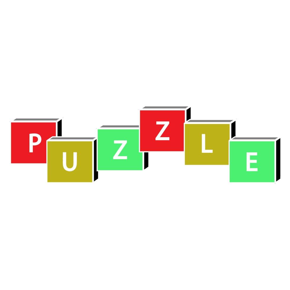 puzzle vector icon 15118294 Vector Art at Vecteezy