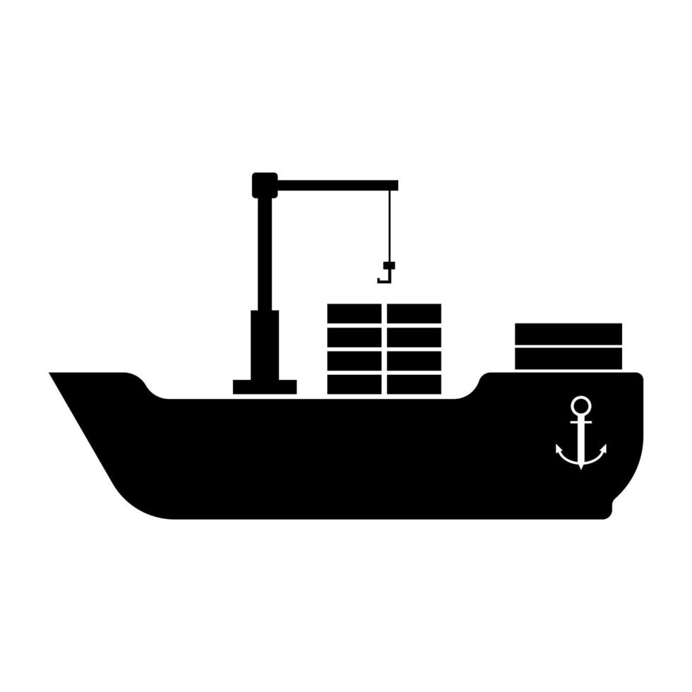 elemento de vector de barco