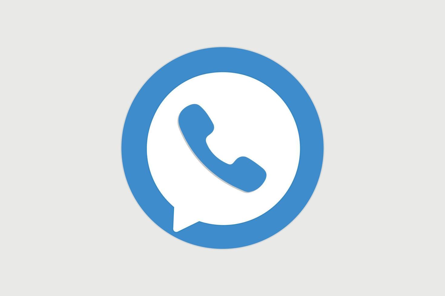 Telephone button accept call icon vector design