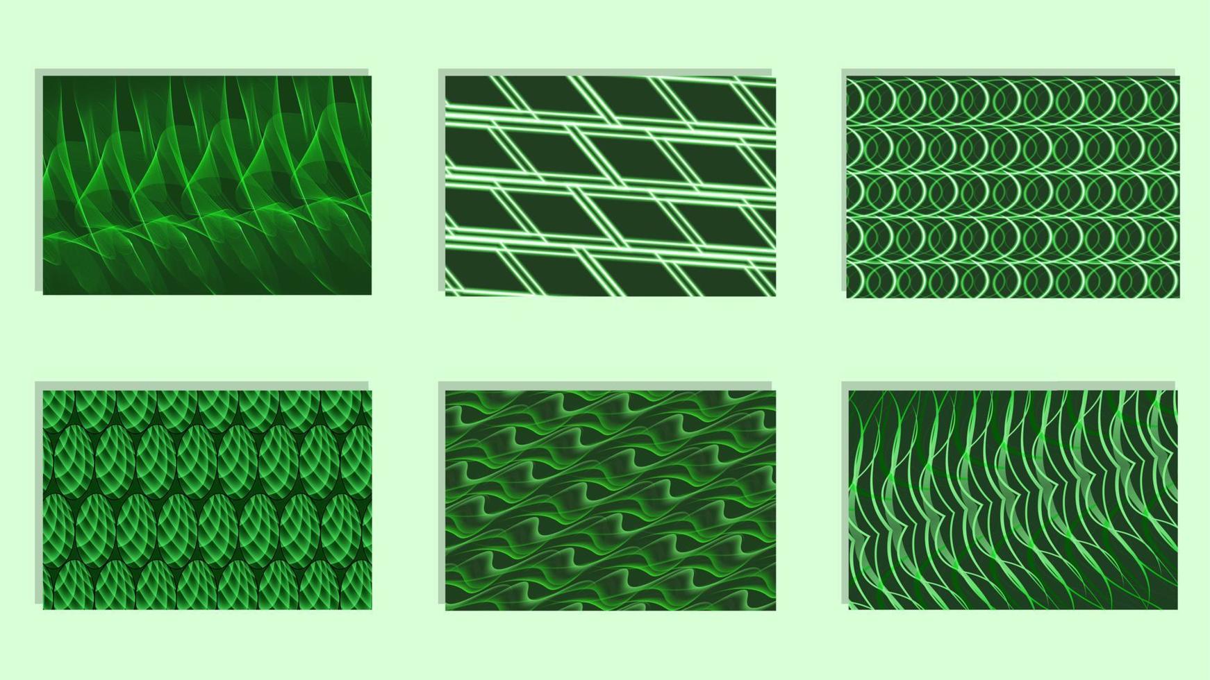 Green Design Presentation Template Seamless Pattern Background for ...