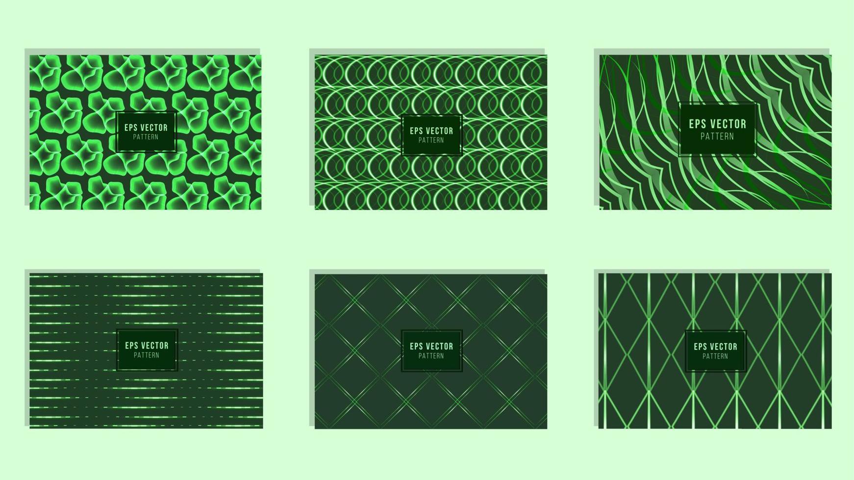 Green Design Presentation Template Seamless Pattern Background for Powerpoint, Brochure, Web, Company Profile, Brand, Banner vector