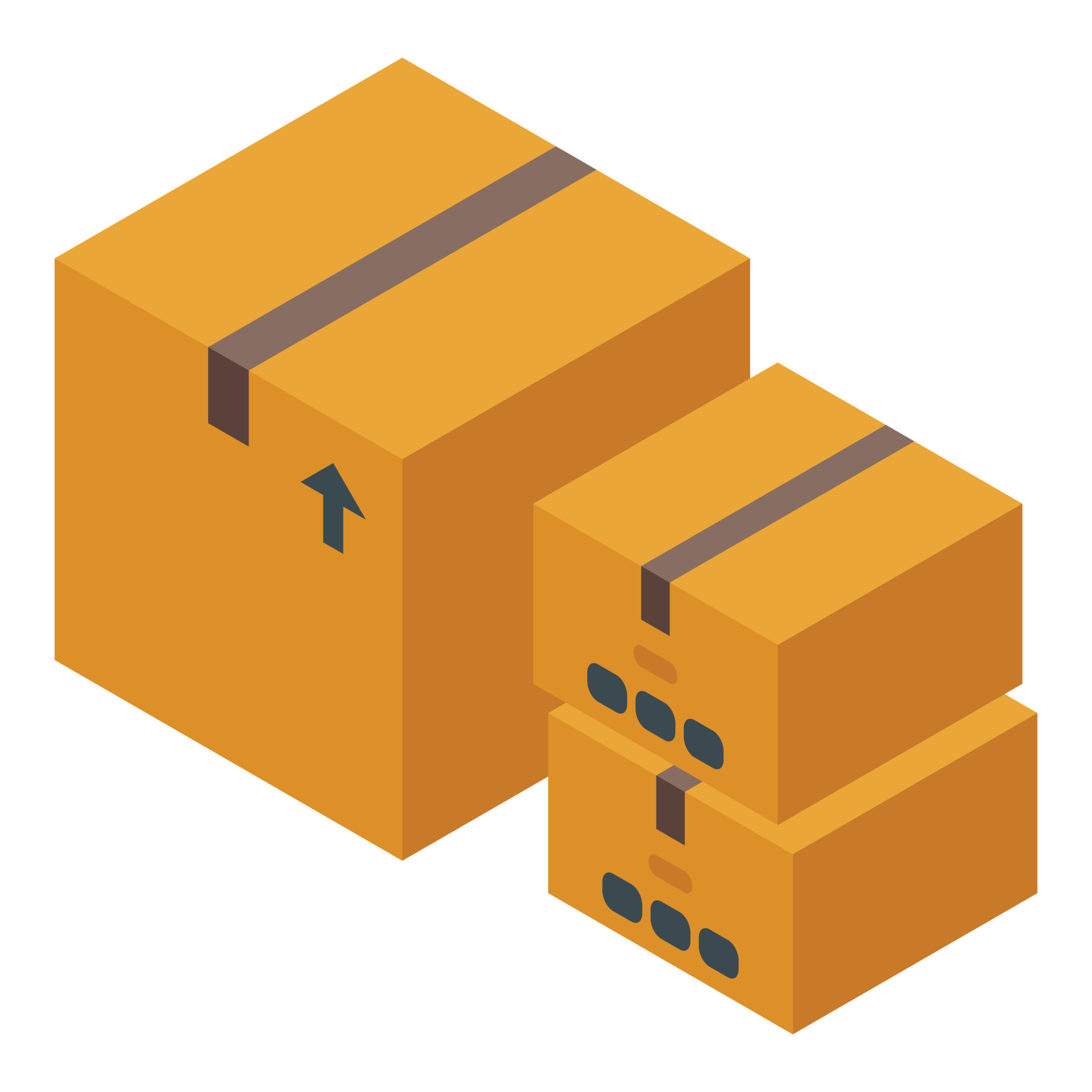 Electronic box stack icon isometric vector. Mall store 15119290 Vector