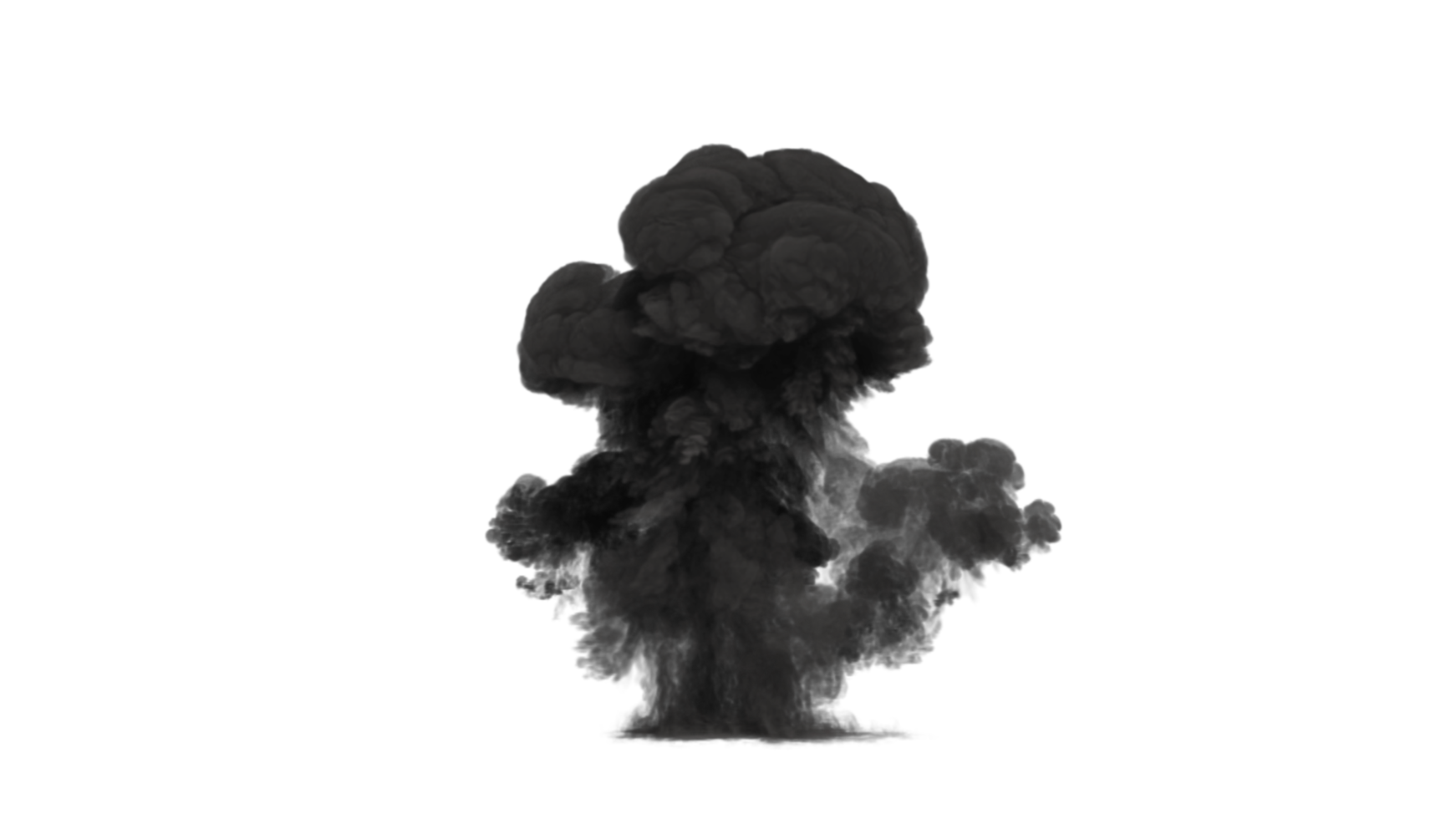 Smoke design. PNG alpha channel.