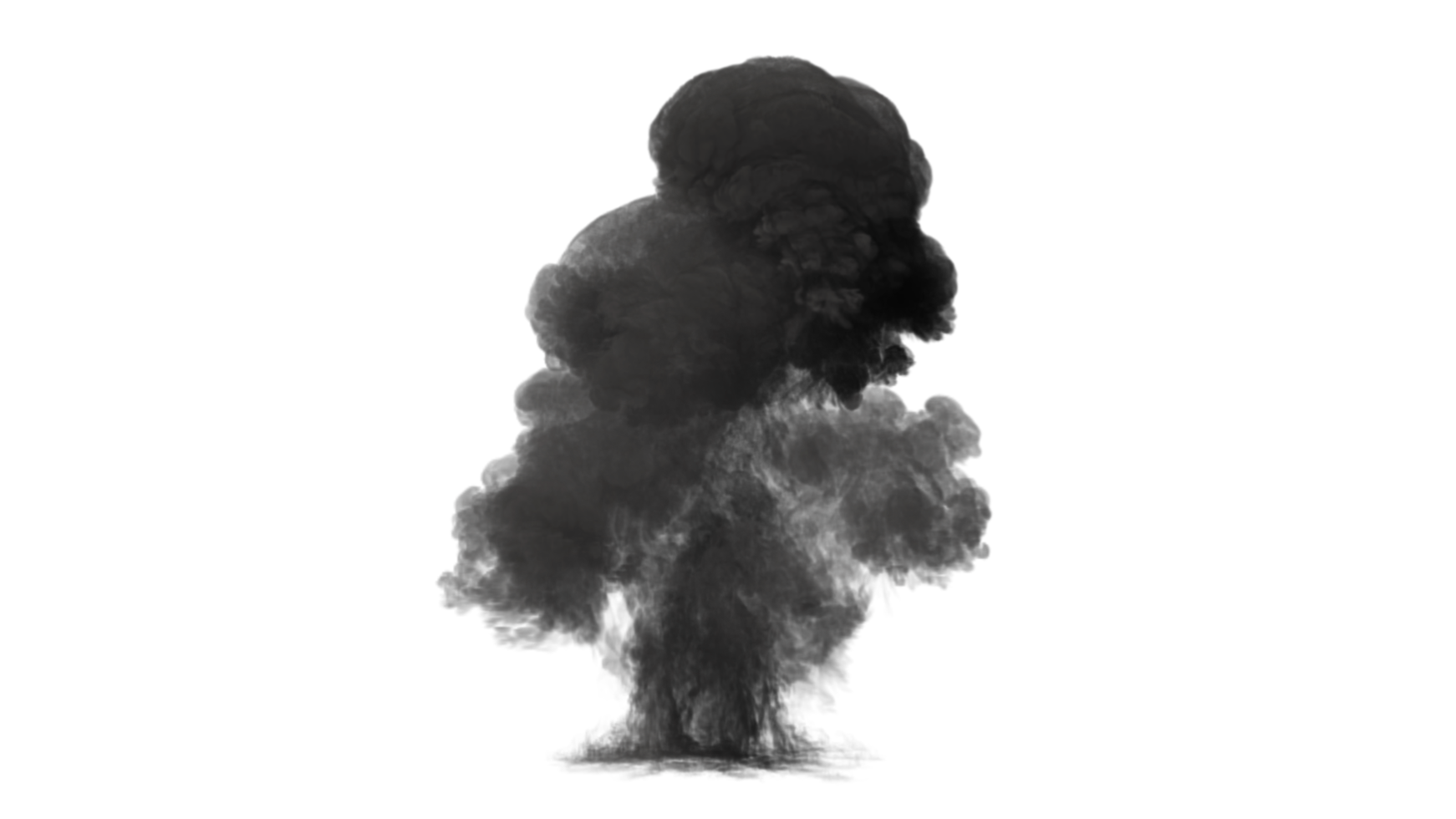 diseño de humo png canal alfa.