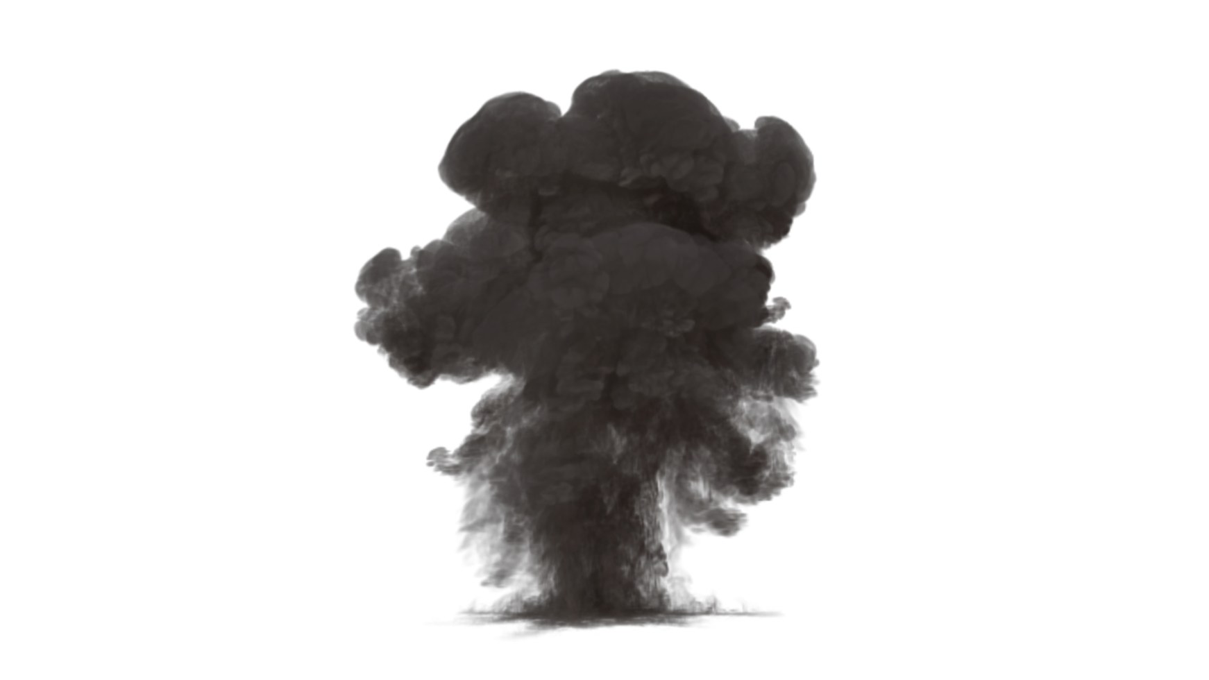 Smoke design. PNG alpha channel.