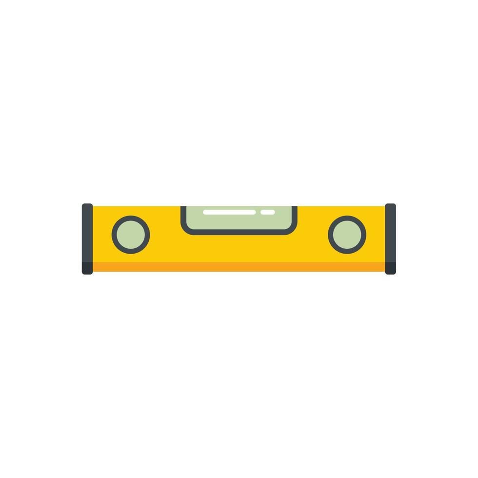 Level tool icon flat isolated vector
