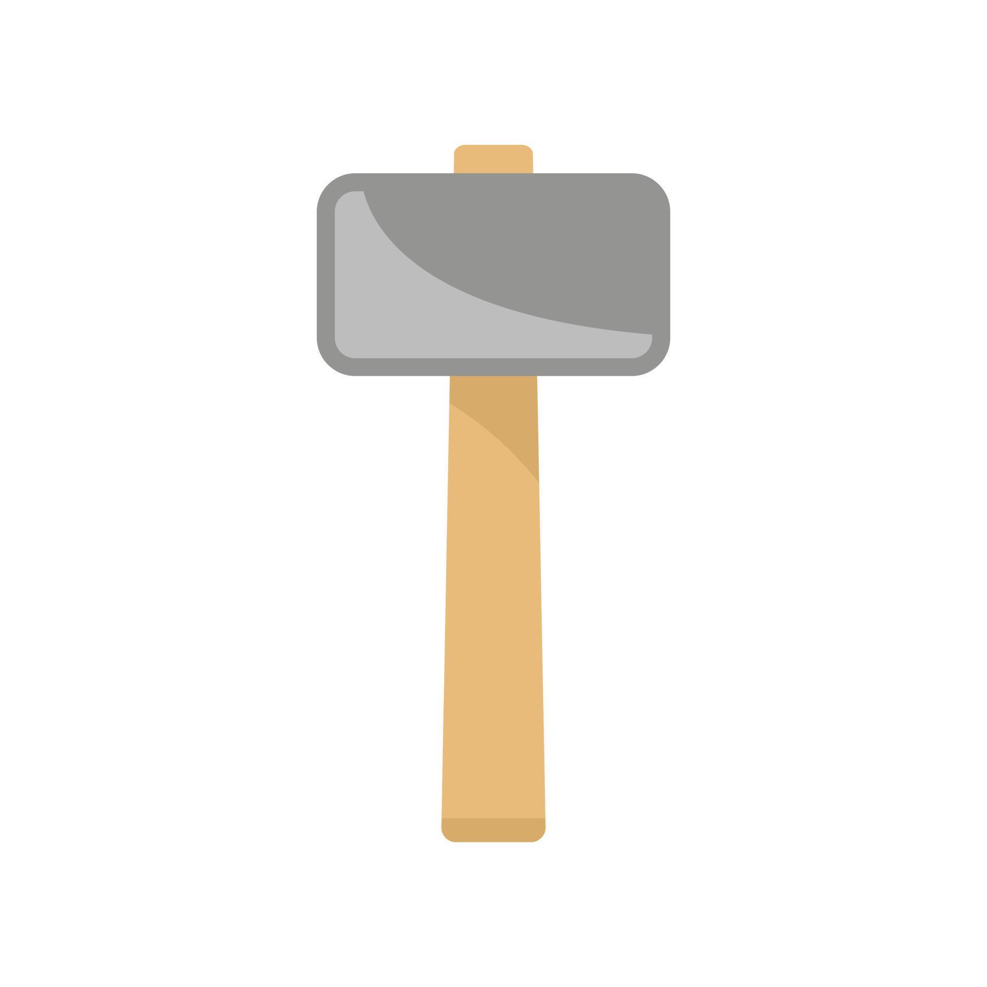 Sledge hammer icon flat isolated vector 15120097 Vector Art at Vecteezy