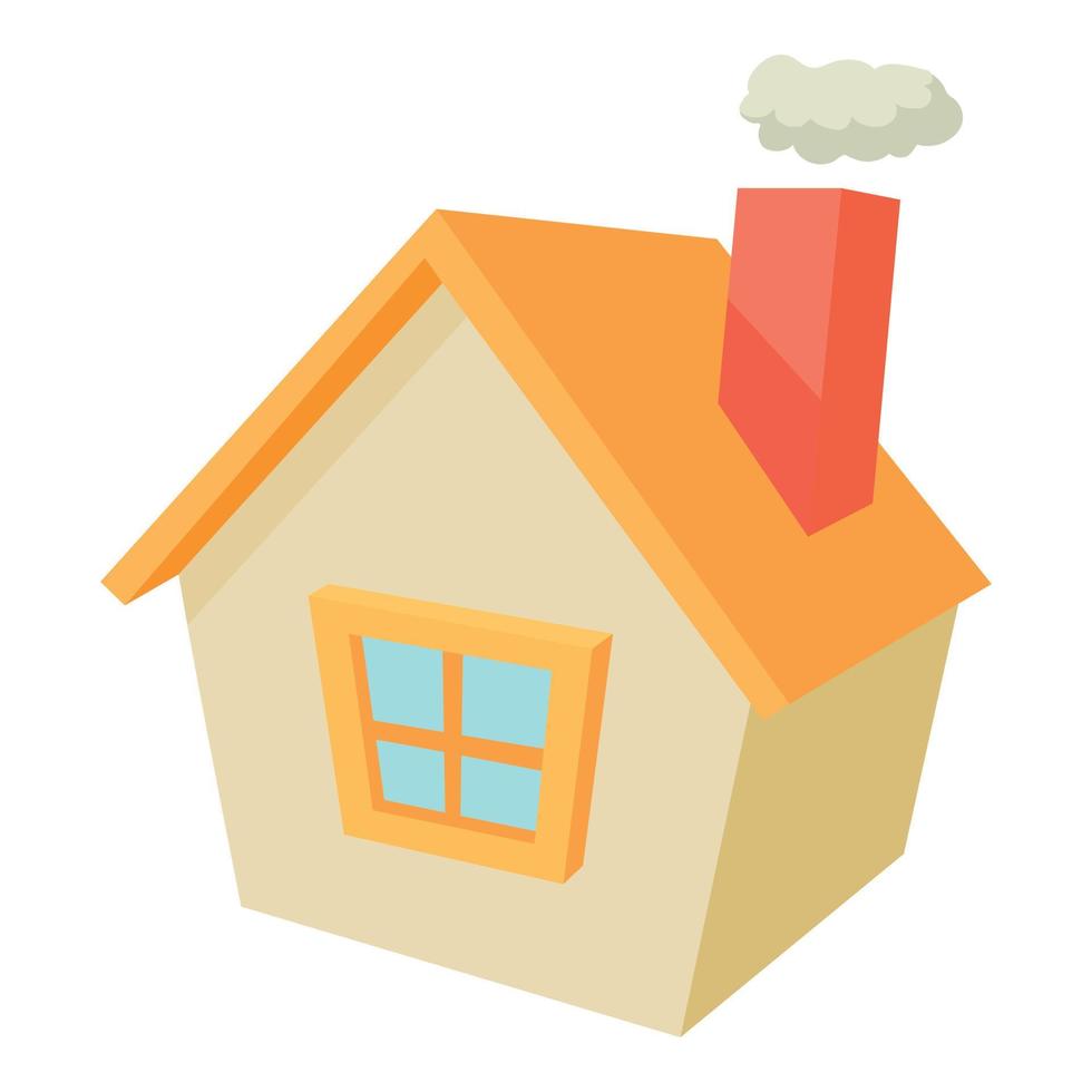 House icon, cartoon style vector