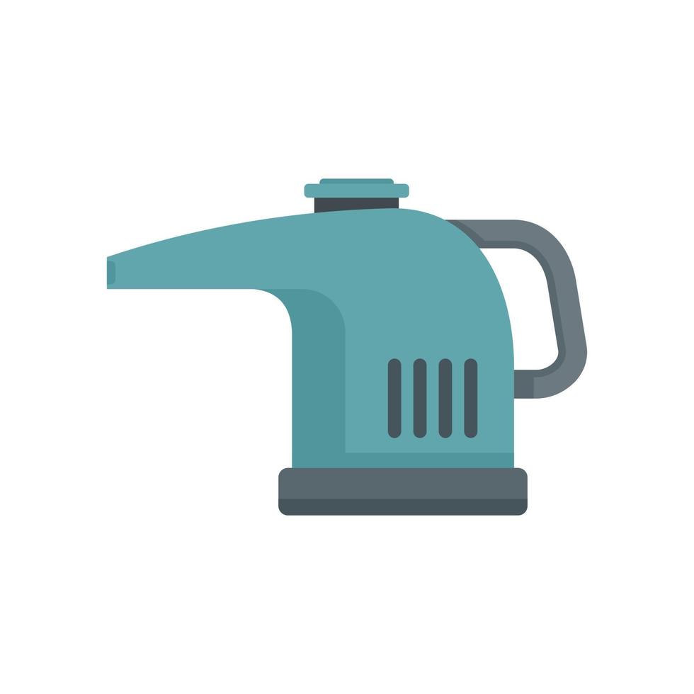 Hand steam cleaner icon flat isolated vector