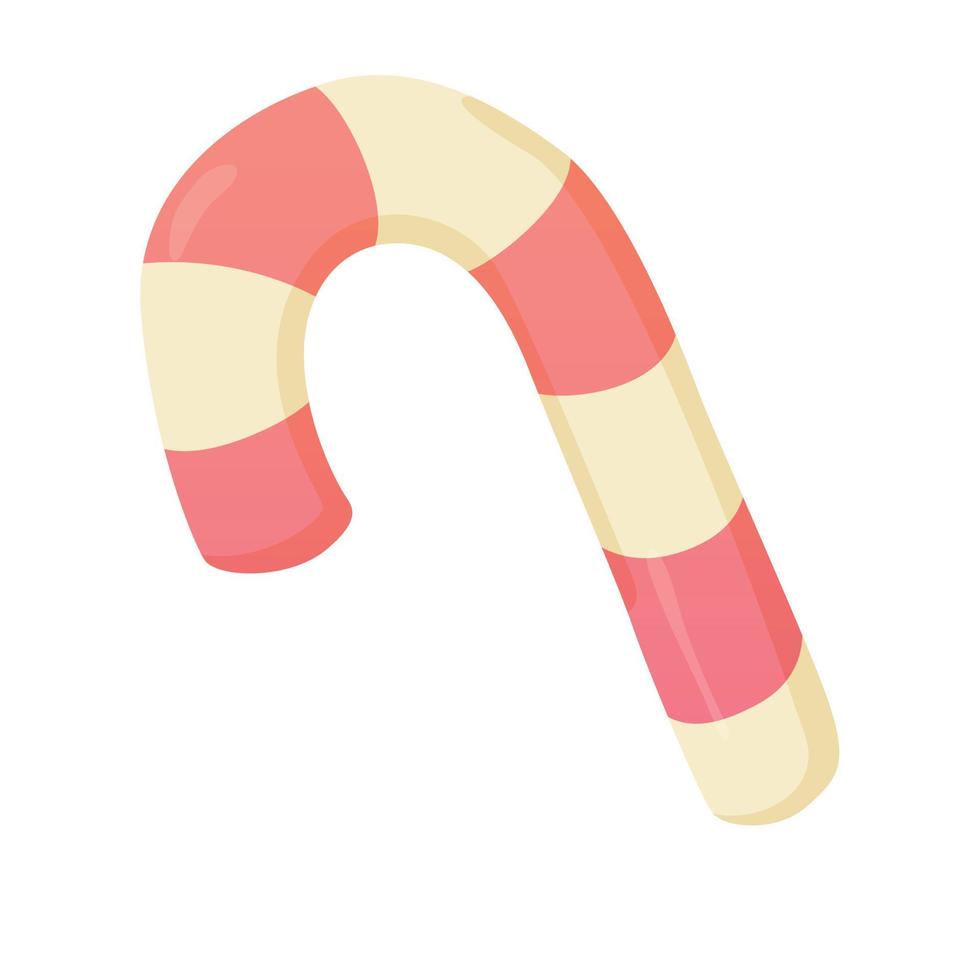 Stick candy icon, cartoon style vector