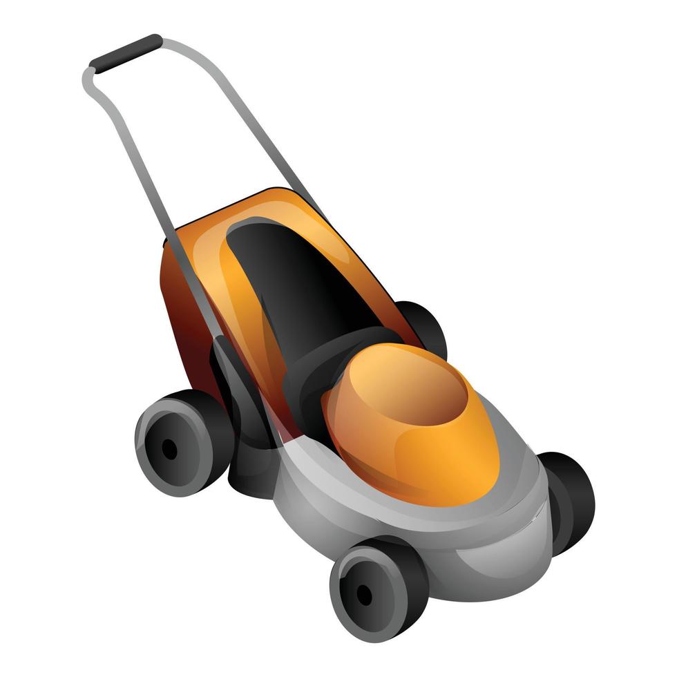 Grass clipper icon cartoon vector. Garden trimmer vector