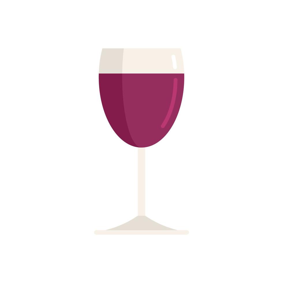 icono de copa de vino de degustación vector aislado plano