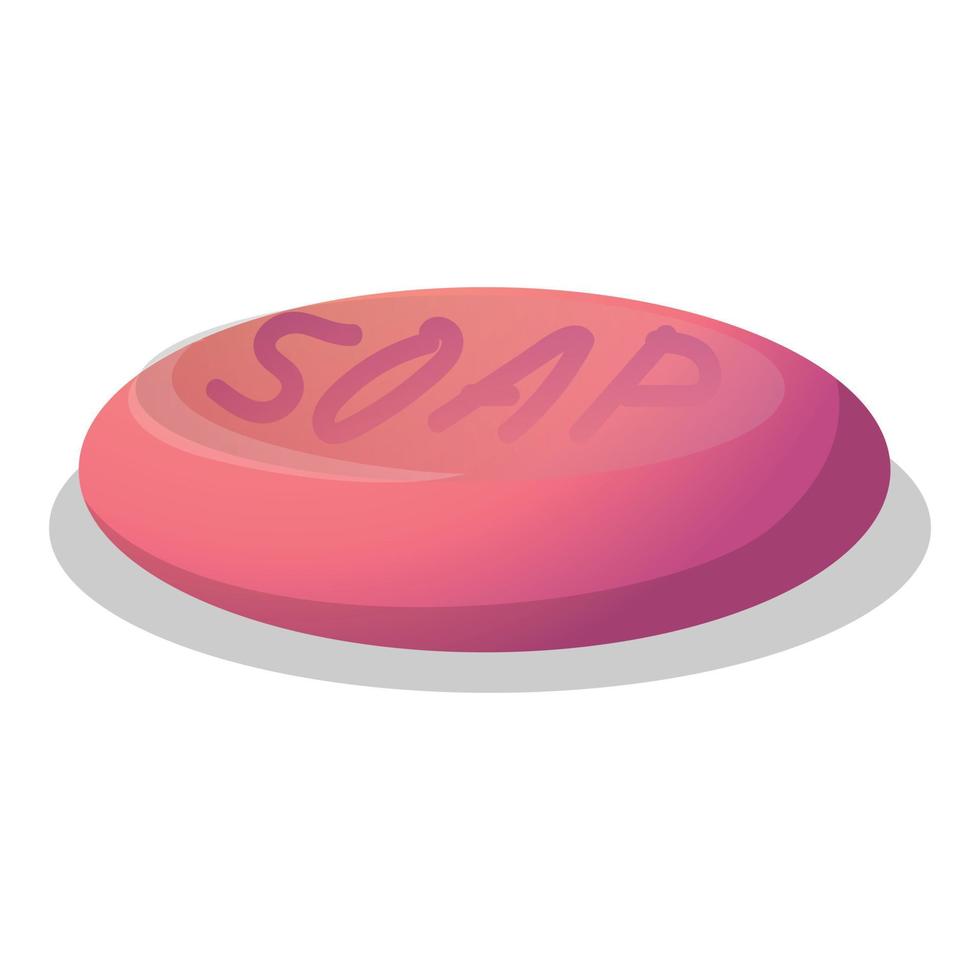 Soap icon cartoon vector. Water bath vector