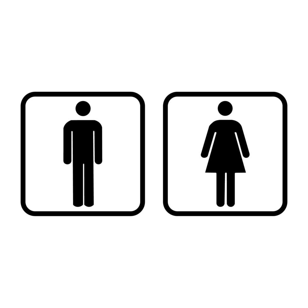 Boy and girl icon vector design