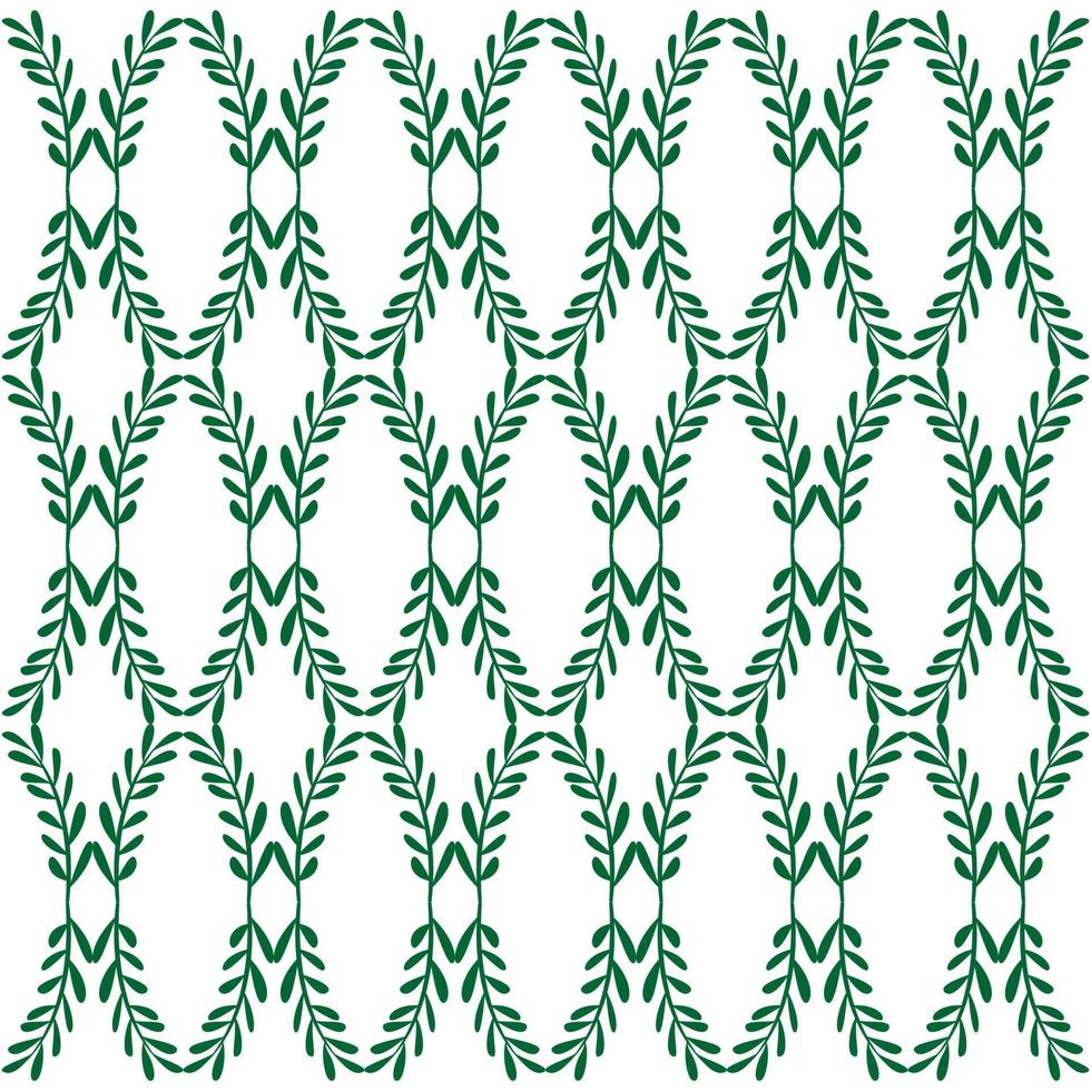 Background vector design with leaf pattern