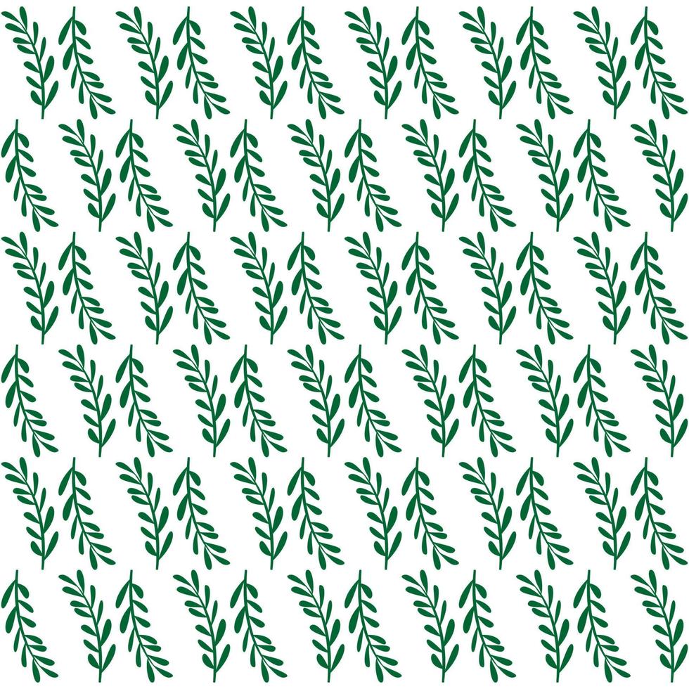 Background vector design with leaf pattern