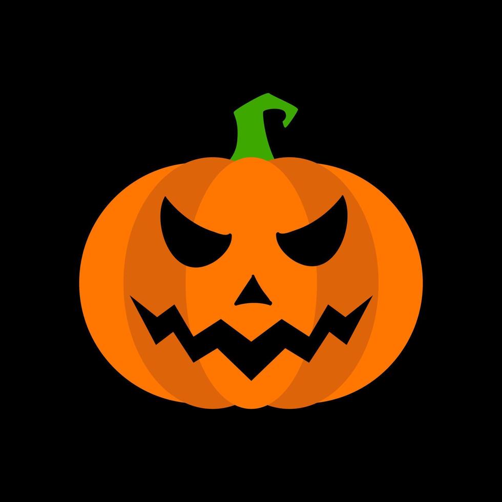 Pumpkin ghost vector design for halloween