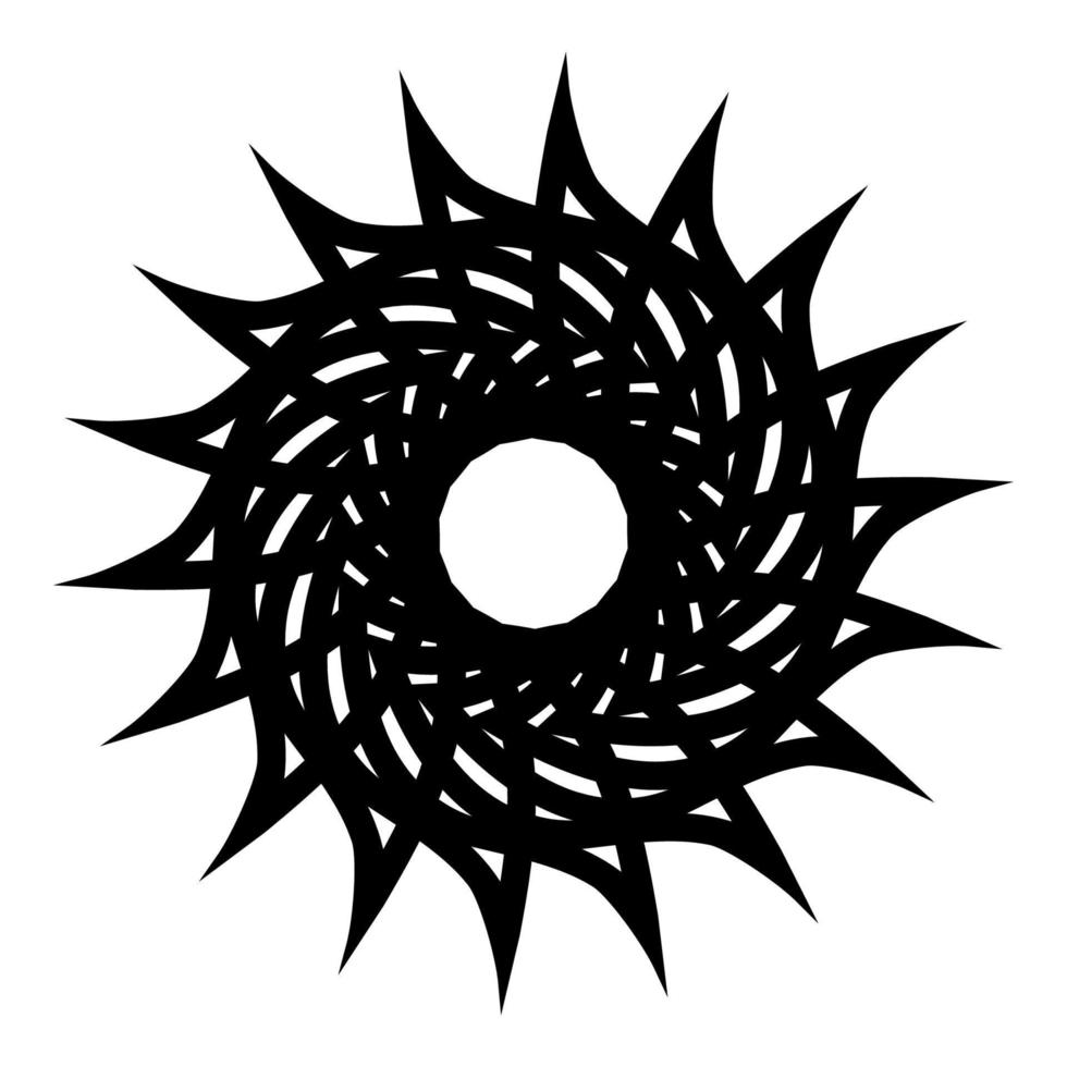 Mandala background vector design