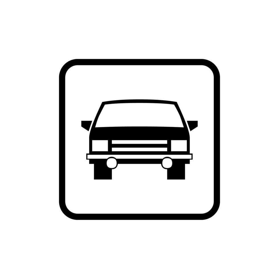 diseño de vector de icono de coche