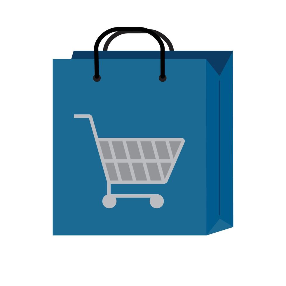 Grocery bag vector design