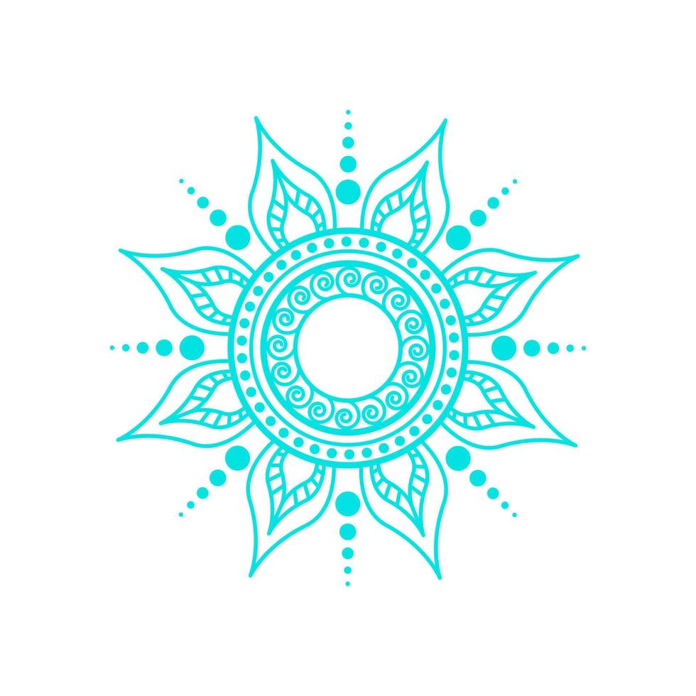Mandala ornament vector design