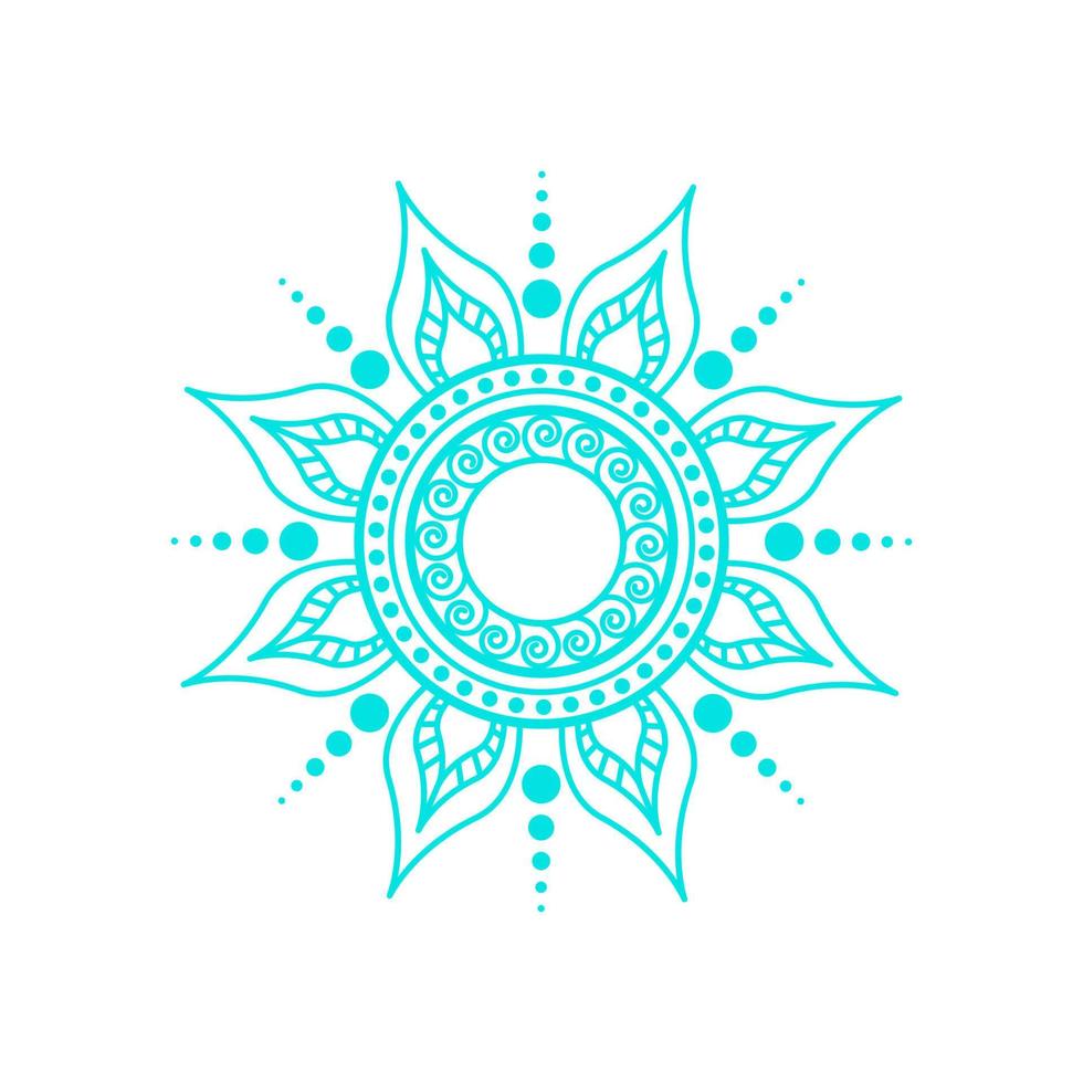 Mandala ornament vector design