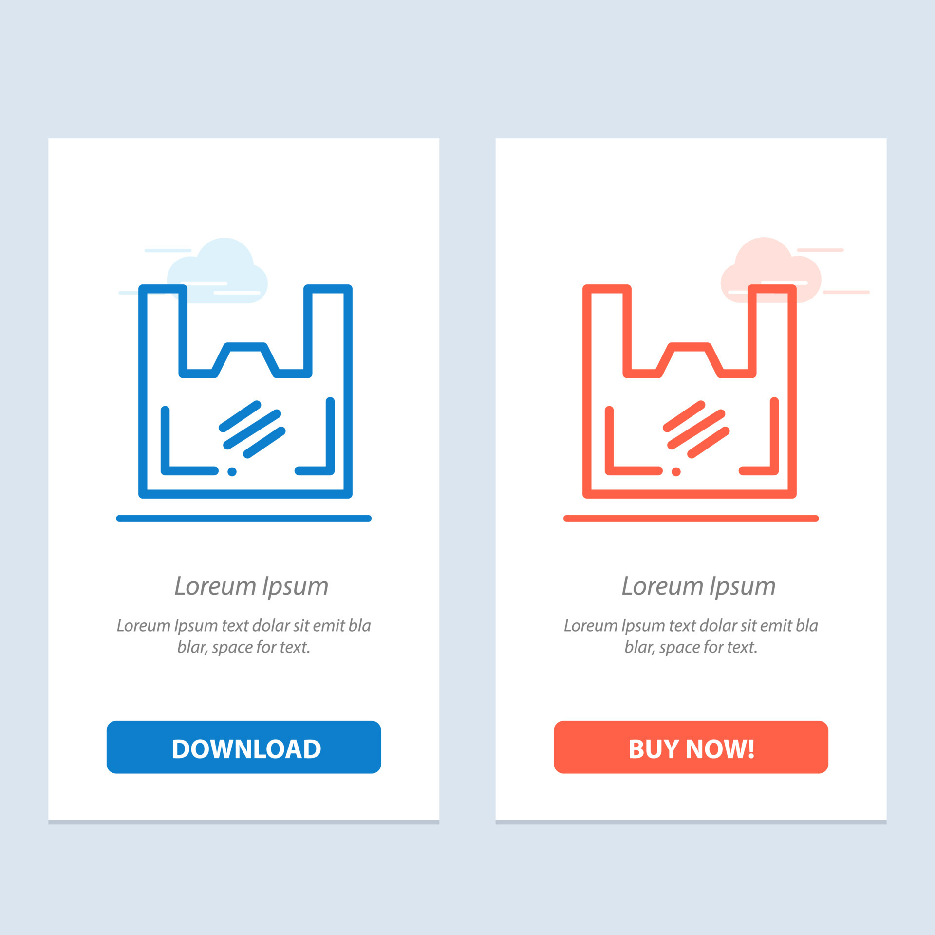 Bag Ecology Plastic Shopper Supermarket Blue and Red Download and Buy Bag Ecology Plastic Shopper Supermarket Blue and Red Download and Buy