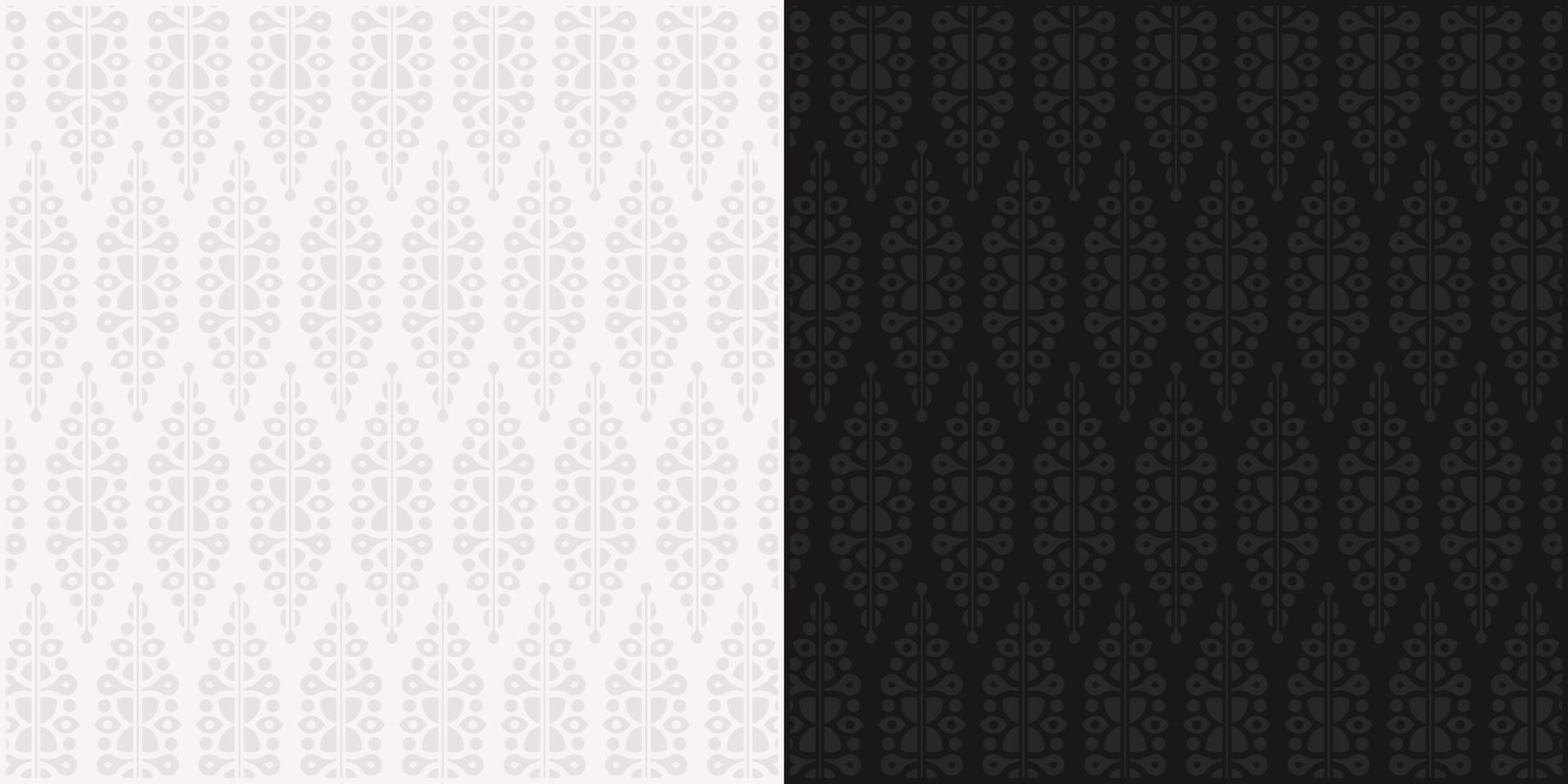 black and white pattern background vector