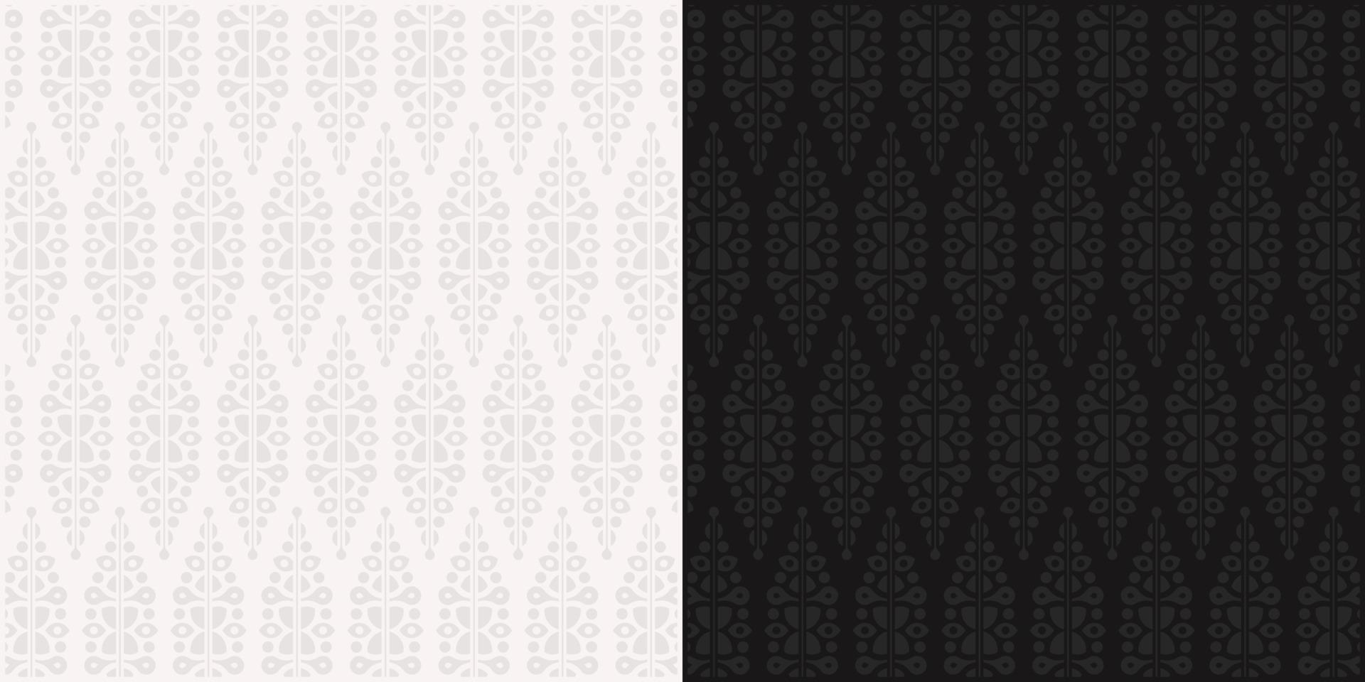 black and white pattern background vector