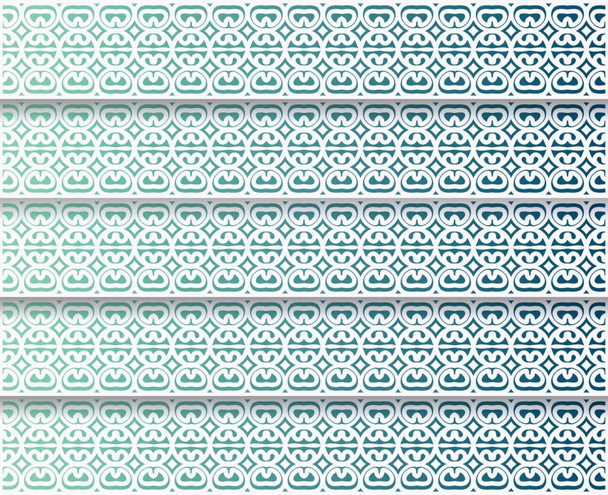 gradation ornament pattern design background vector
