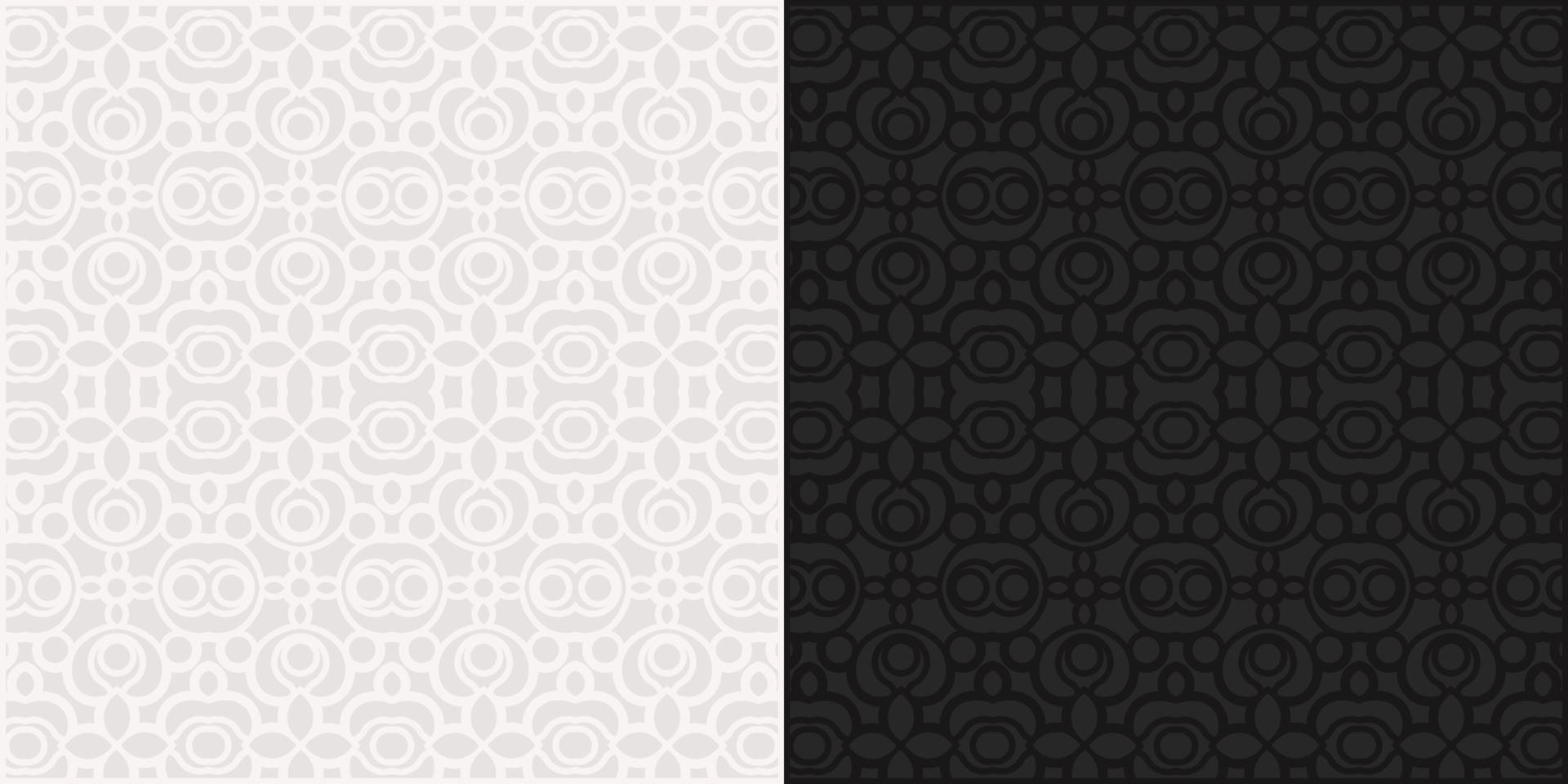 black and white pattern background vector